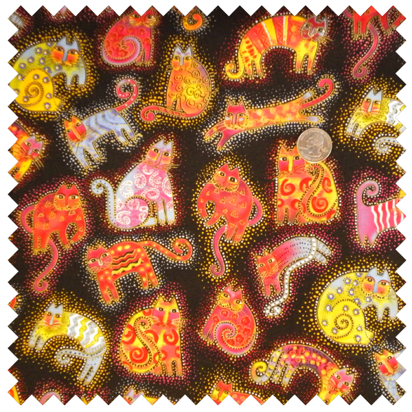 Laurel Burch Fabulous Felines Toss