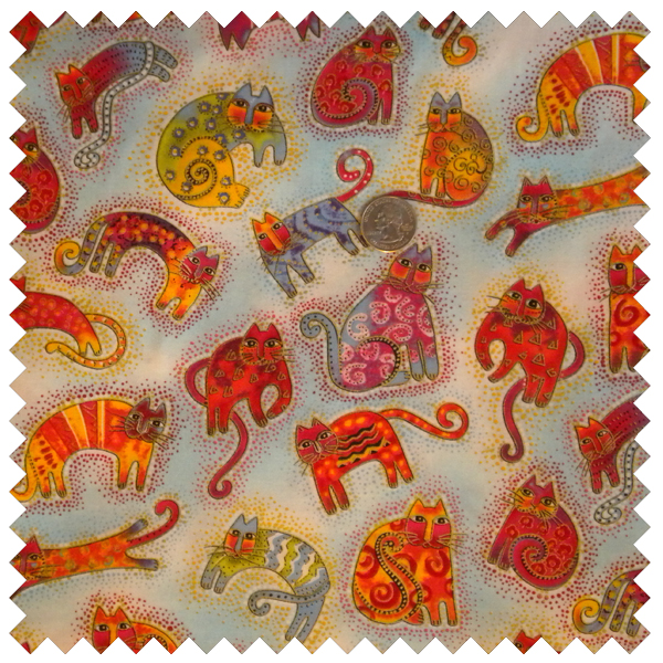 Laurel Burch Fabulous Felines Toss