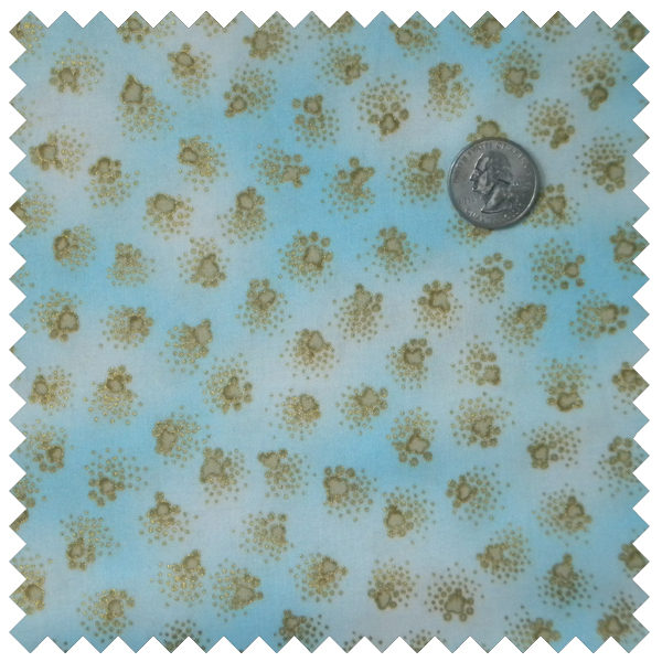 Fabulous Feline Paws-lite Aqua
