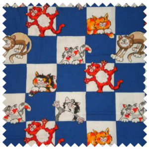 Alley Cat Checkerboard Kitties