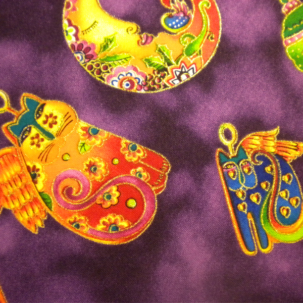 Laurel Burch Holiday Ornament Collection Remnant 12"